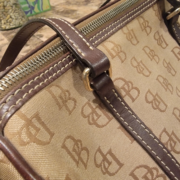 Dooney & Bourke Signature Canvas Barrel Bag - Picture 13 of 13